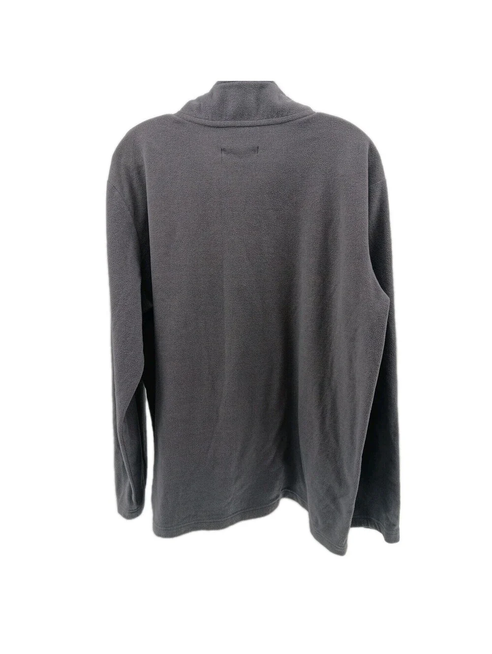 Tommy Bahama Fleece Men's Large Gray 1/4 Zip Pullover Outdoor Casual Preppy